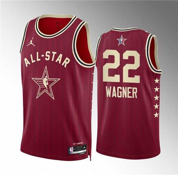 Men's 2024 All-Star #22 Franz Wagner Crimson Stitched Basketball Jersey,We sell and wholesale Men's 2024 All-Star #22 Franz Wagner Crimson Stitched Basketball Jersey on line form chian!